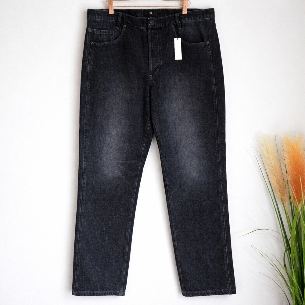 Banana Republic NEW Ranger Washed Black Straight Leg Jeans Womens SZ 33 Western - Picture 14 of 14
